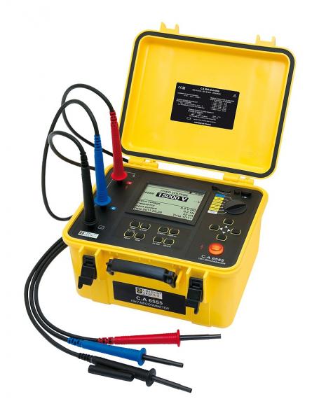 Chauvin Arnoux CA 6555 15 kV Insulation Tester Chauvin Arnoux CA 6555 15 kV Insulation Tester
