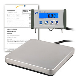 PCE Instruments PCE-PB 150N-ICA Benchtop Scale Incl. ISO Calibration Certificate