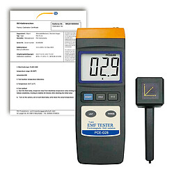 PCE Instruments PCE-G28-ICA Electromagnetic Field (EMF) Meter incl. ISO Calibration Certificate