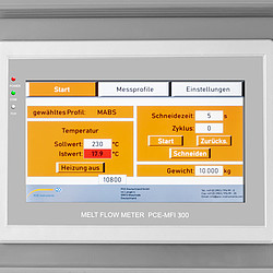 PCE Instruments PCE-MFI 400 Material Flow Index Tester