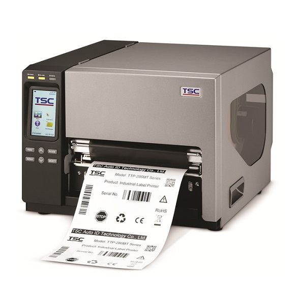 TSC 8" Wide Industrial Thermal Transfer Barcode and Label Printers