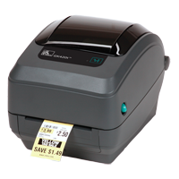 Zebra Advanced Desktop Barcode Label Printers (GK420d, GK420t, GK420e, GK420d Healthcare, GK420t Healthcare, GT800)